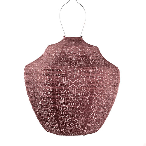 Lumiz solar lampion - bazaar crown - 40 cm - koper