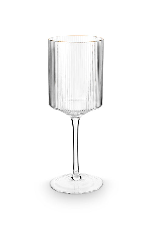 vtwonen Wijnglazen - set van 4 - Gouden Rand - vtwonen shop