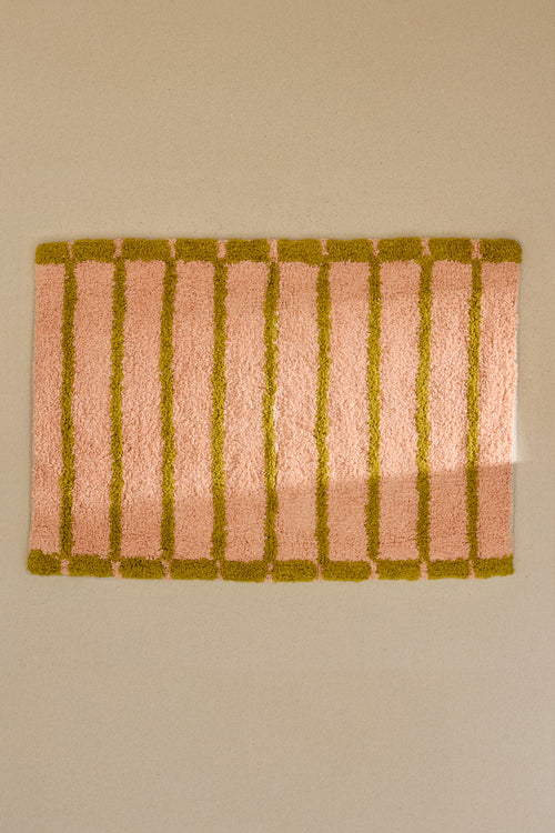 Calma House Badmat Saturno - Roze - 50x35