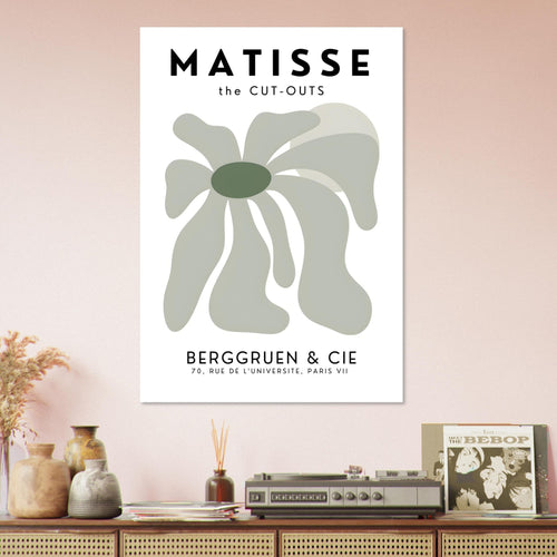 Artfulprints Poster Matisse – Floral dream   - 70x100 cm - Grijs
