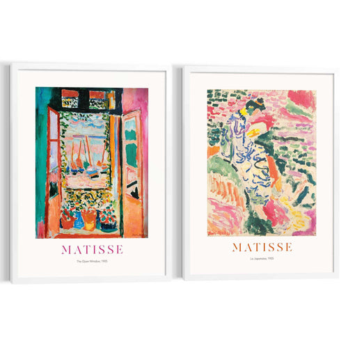 Reinders schilderijen set Matisse - Window Garden - 70x50cm