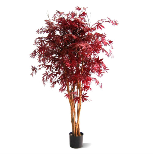 Maxifleur Acer kunstboom 160cm - burgundy