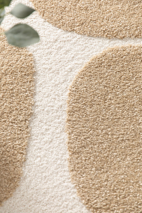 AFK Living vloerkleed Blossom - reliëfeffect - kastanje - 160 x 230 cm - vtwonen shop