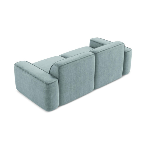 LaMiaSofa 3-zits bank Melissa - textuurstof - jeans - 204x102x70