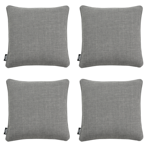 Madison - Sierkussen Nola grey - 45x45x10cm - Set van 4