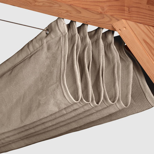 Platinum schaduwdoek 290x300 Coolfit Harmonica - beige