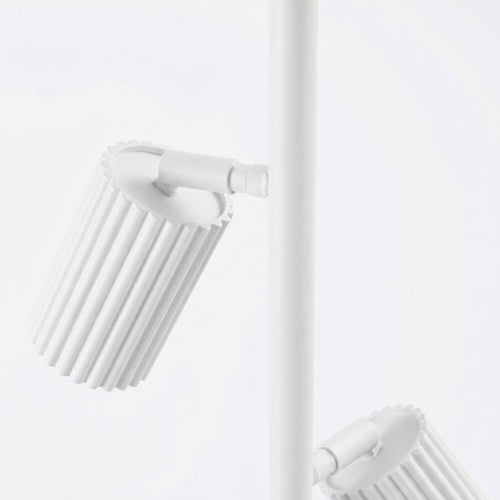 Sollux Lighting Vloerlamp KARBON 3 wit - 30x30x155cm