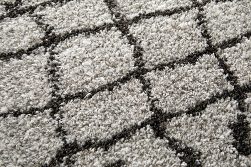 AFK Living vloerkleed Newport - shaggy - grijs - 120 x 170 cm - vtwonen shop