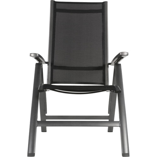 Lesli Living bistrostoel Reno - antraciet - 67x64x114cm - set van 2