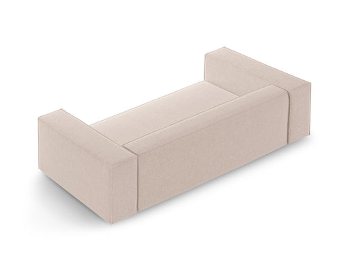 Cosmopolitan Design Bank Arendal 2-zits, chenille beige - 102x180x70cm