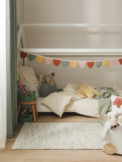 benuta kinderloper Rocky - groen - 70x200 cm