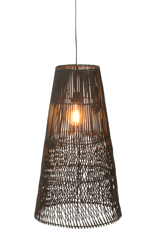 J-Line hanglamp Alix - hout - bruin - vtwonen shop