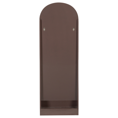 WOOOD passpiegel Solari - Hout - Hoogglans Donkerbruin - 175x60x26