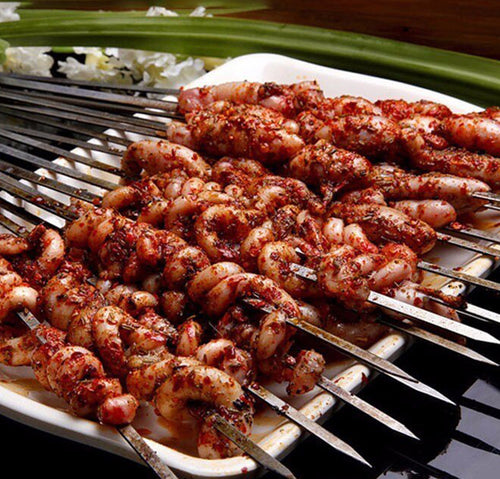 GrillX Barbecue Lange Spiezen 12 stuks - 40 Centimeter - vtwonen shop