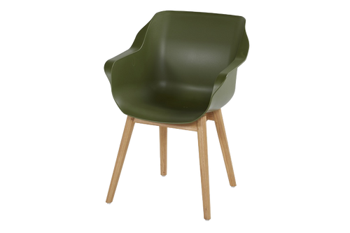 Hartman Tuinstoel Sophie - Groen/Naturel - Set Van 2 - vtwonen shop