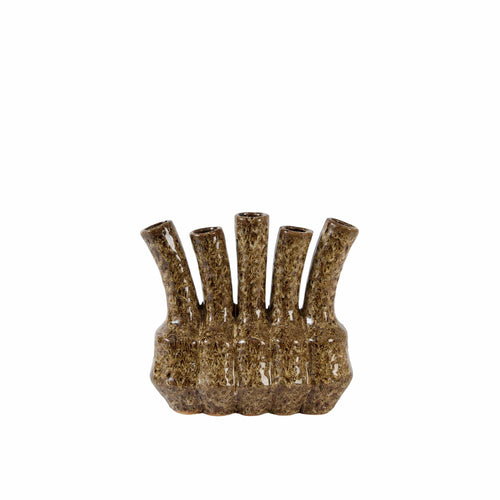 Light & Living vaas Tunari - crème - 37x18.5x34cm