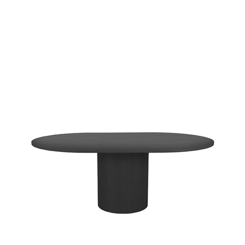 LABEL51 Eettafel Oliva - Zwart - Uitschuifbaar - 150/200x130x78cm - vtwonen shop