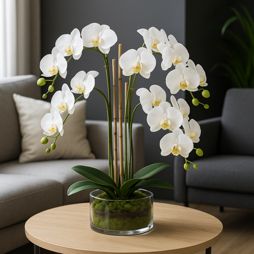 Flourify - Kunstbloem - Orchidee - 50 cm - vtwonen shop