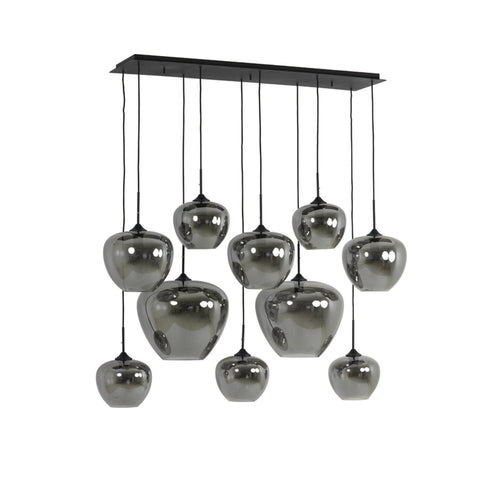 Light & Living hanglamp  - grijs - 120x60x110 cm