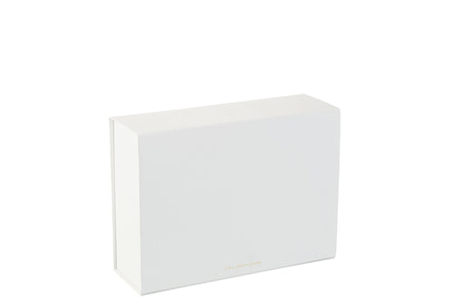 J-Line geschenkdoos - papier - wit - large
