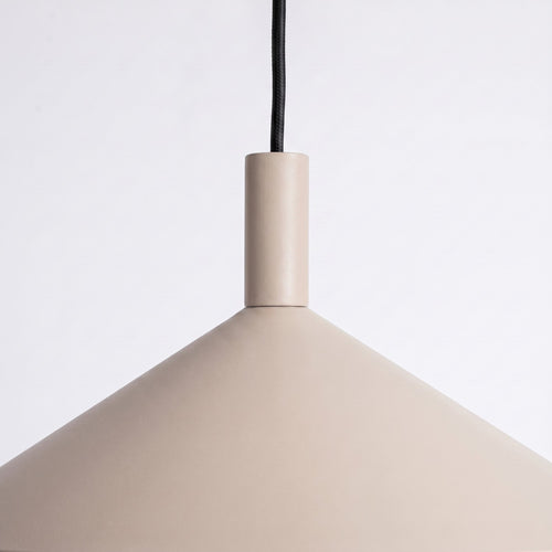 Sollux Lighting Hanglamp NOX 40 taupe - 40x40x135cm