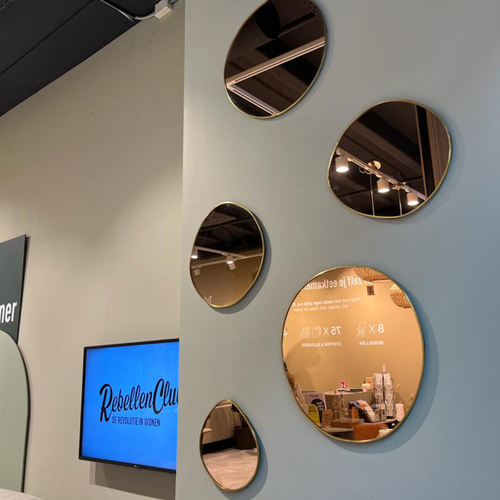 Rebellenclub Spiegel Bubbles - Spiegel Bubbles S - vtwonen shop