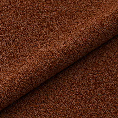 Sia Home - Draaibare fauteuil JENA - bouclette stof terracotta 64cm