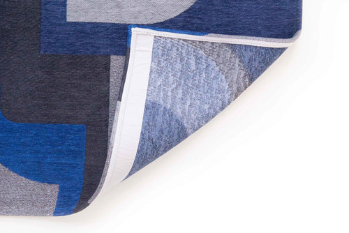 Module vloerkleed 9207 Weimar Blue - Blauw - 240 x 240 cm