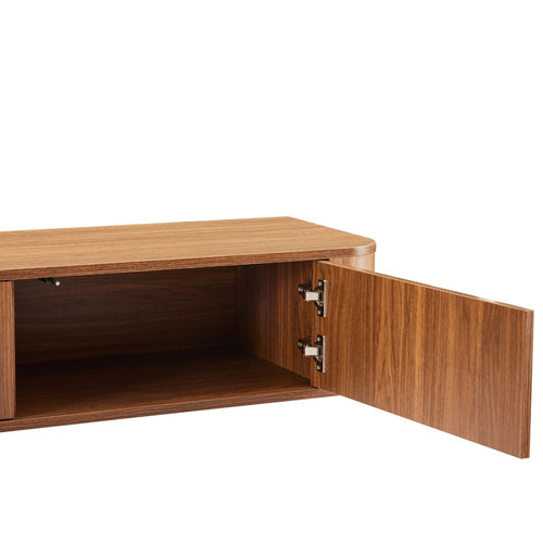 DÉJA Living Tv-meubel Lino - Walnoot - 240x40x25cm