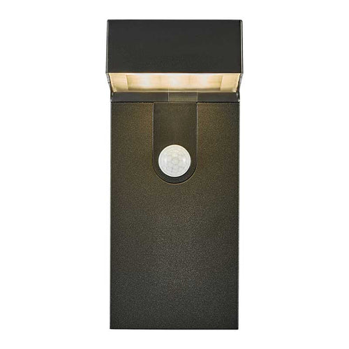 Nordlux Alya Wandlamp Buiten - Sensor & Solar - LED - 3000K - IP44 - Zwart - vtwonen shop
