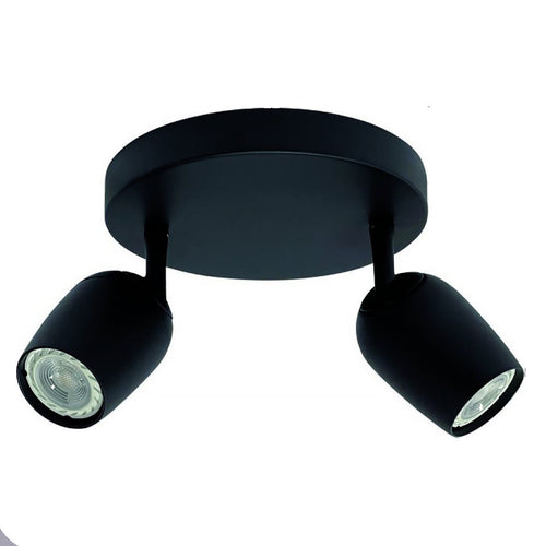 Freelight spot Trova - 2 lichts - 20  x 16   cm - zwart - vtwonen shop