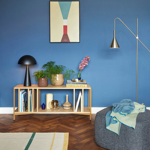 Hübsch vaas Lunar - glas - ø20xh16cm - vtwonen shop