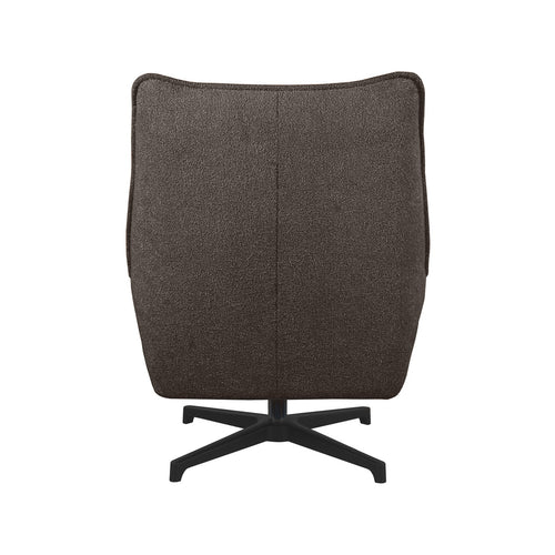 LABEL51 Fauteuil Rodia - Bruin Bouclé - Draaibaar - vtwonen shop
