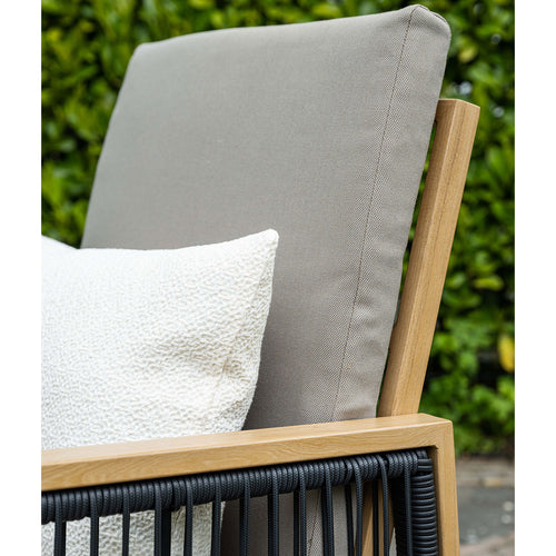 Garden Impressions lounge dining set San Capri teak look - 6-delig incl. stoel - vtwonen shop