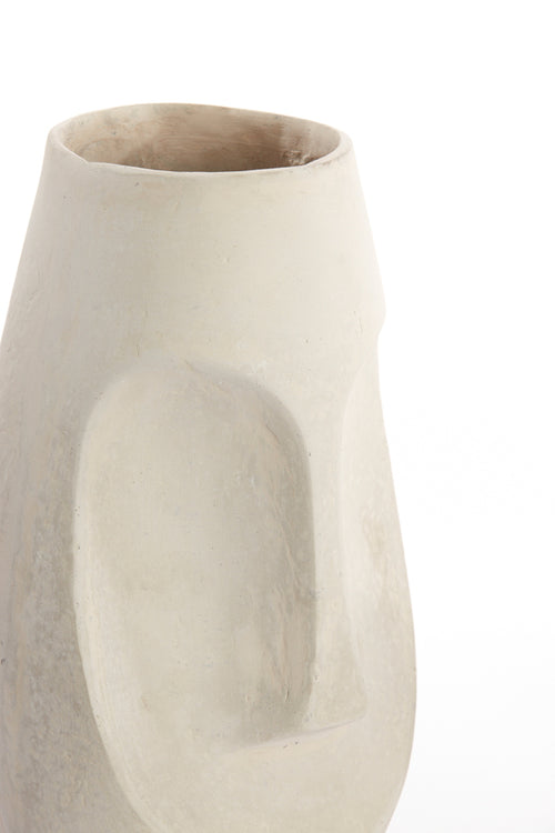 Light & Living pot FACE - 21x18x36cm - wit - vtwonen shop