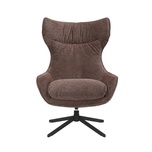Starfurn Fauteuil Olivia - Paars Stof - 77x85x108cm