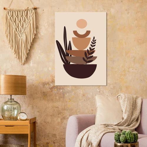 Artfulprints  Boho – Balanced earth   poster A4 21x29.7 cm - vtwonen shop