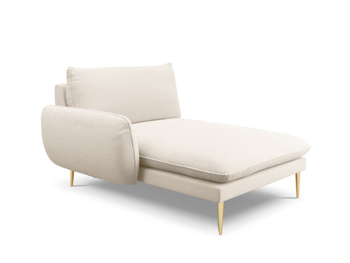 Cosmopolitan Design linker meridiaan Vienna boucle, beige - 170x110x95cm