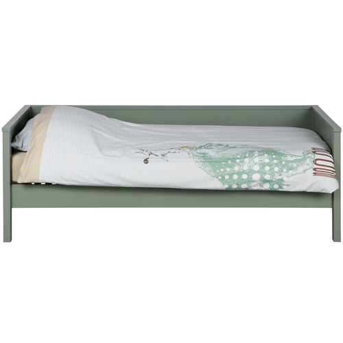 WOOOD bedbank excl. lade Nikki - Grenen - Jadegroen - 73x208x100 - vtwonen shop