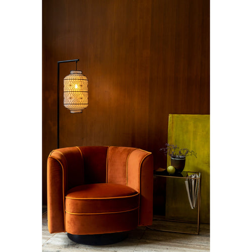 Dutchbone Flower Loungestoel Oranje - vtwonen shop