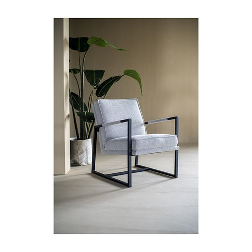 FurniLux Fauteuil Isaac - Fauteuils Met Armleuning - Fauteuil Relax - Lounge Stoel - Beige Brave - 73x61x62cm - vtwonen shop