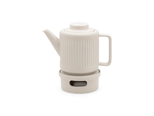 Bredemeijer - Theepot Skagen 1,2L wit - vtwonen shop