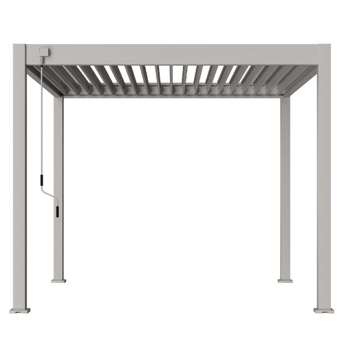 Garden Impressions Pergola bioclimatic tuinpaviljoen 300x300xH255 cm - zand