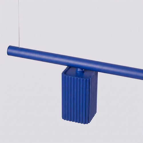 Sollux Lighting Kroonluchter RAYO 4 ultramarijn - 122x6x208cm