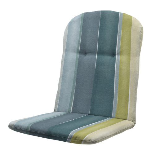 Madison kuipstoelkussen hoge rug Nox - mulitkleur - 96x45x3,5cm - set van 4