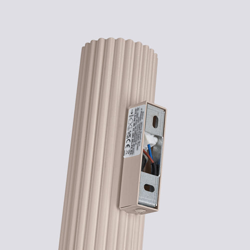 Sollux Lighting Wandlamp KARBON 20 taupe - 6,5x8,5x20cm