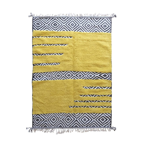 AFK Living vloerkleed Berber - handgemaakt - Wol - 196 x 296 cm - vtwonen shop