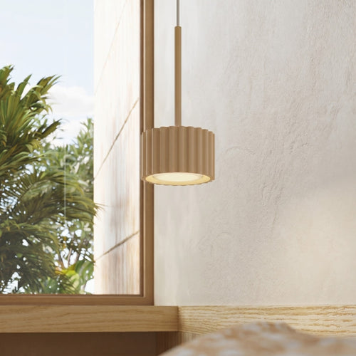Sollux Lighting Hanglamp AURA 1 beige Gx53 - 10x10x125cm