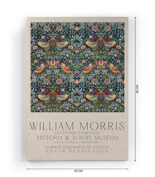 Canvas 60x40 William Morris - vtwonen shop