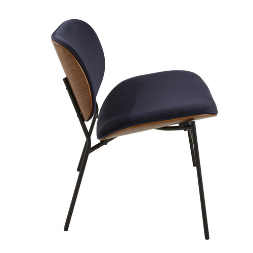 Signature - SERGE Stoel - Blauw - 68x62x65 cm